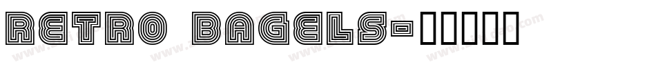 Retro Bagels字体转换